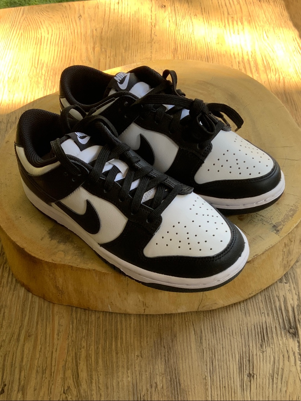 Nike Dunk Low Black and White Sneakers